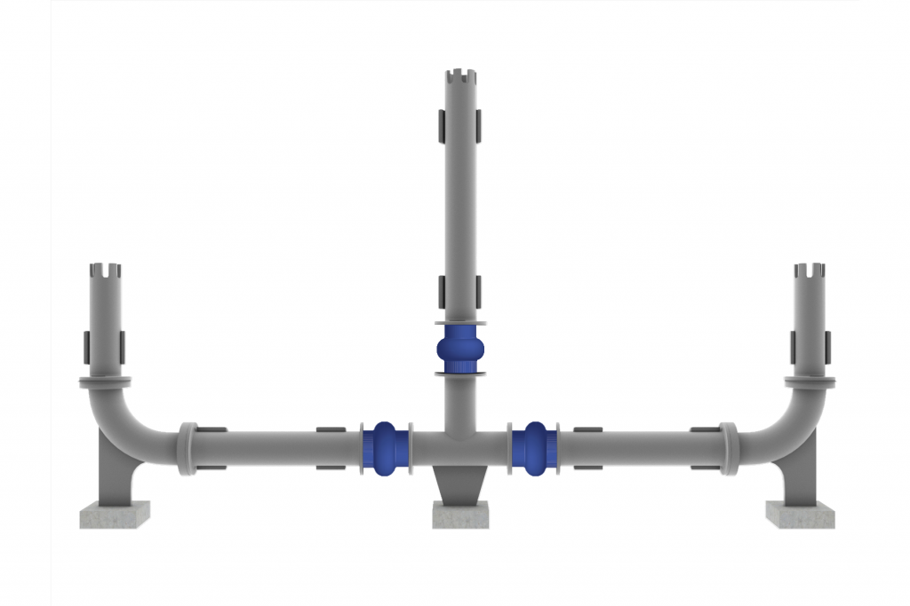 Expasion Joint - Anchors in Branch Connections