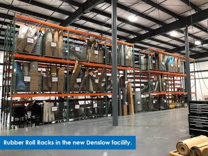 picture of rubber roll racks