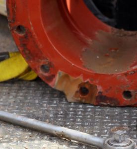 Picture of Flange Face Erosion