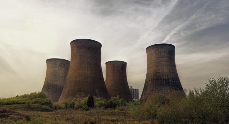 picture of cooling towers