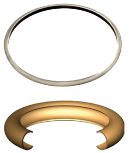 picture of c-ring metal seals