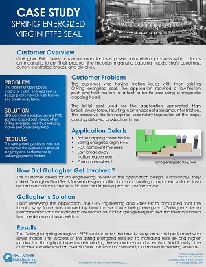 picture of case study spring energized seal low friction