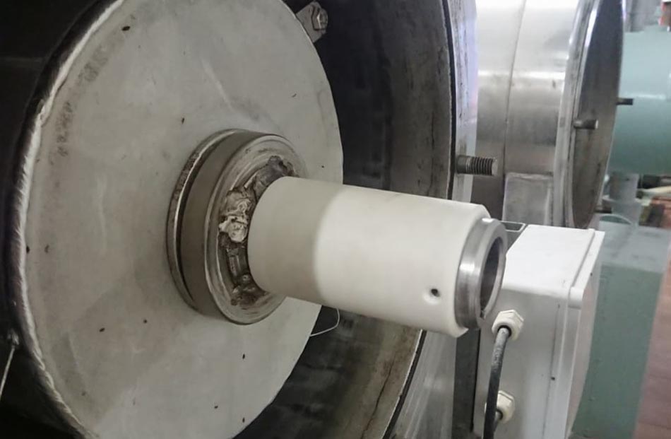 picture of vesconite in heat exchanger